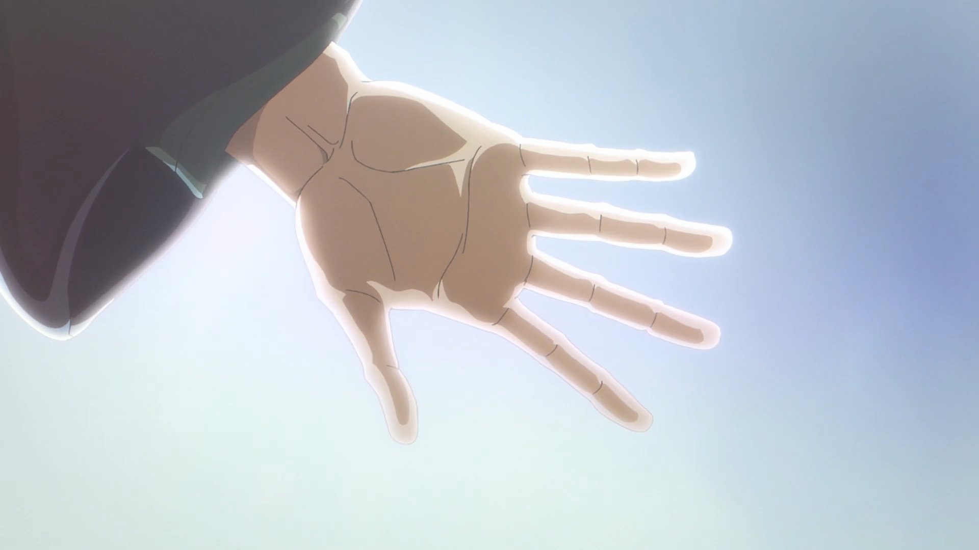 Mão estendida de Urahara Kisuke no encerramento do Episódio 2 de Bleach TYBW Parte 4