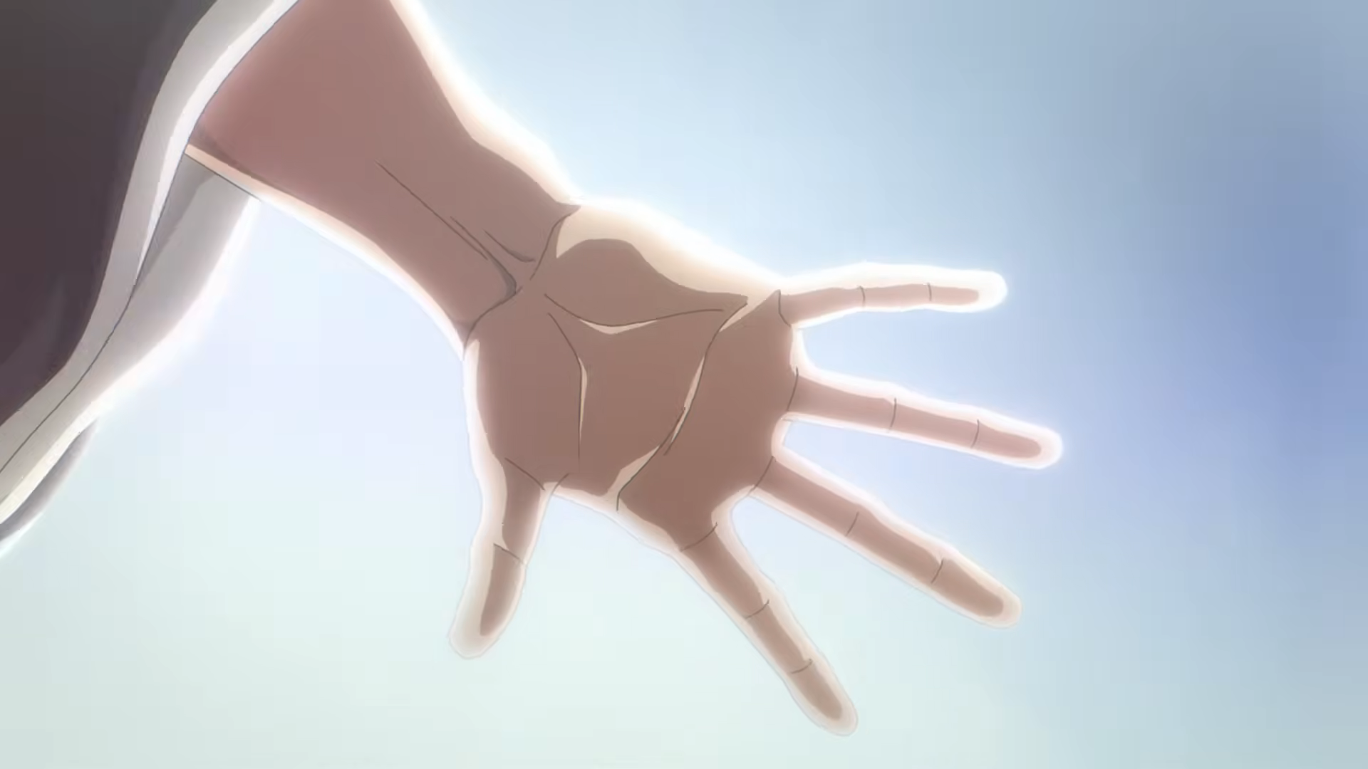 Mão estendida de Ichigo Kurosaki no encerramento do Episódio 1 de Bleach TYBW Parte 4