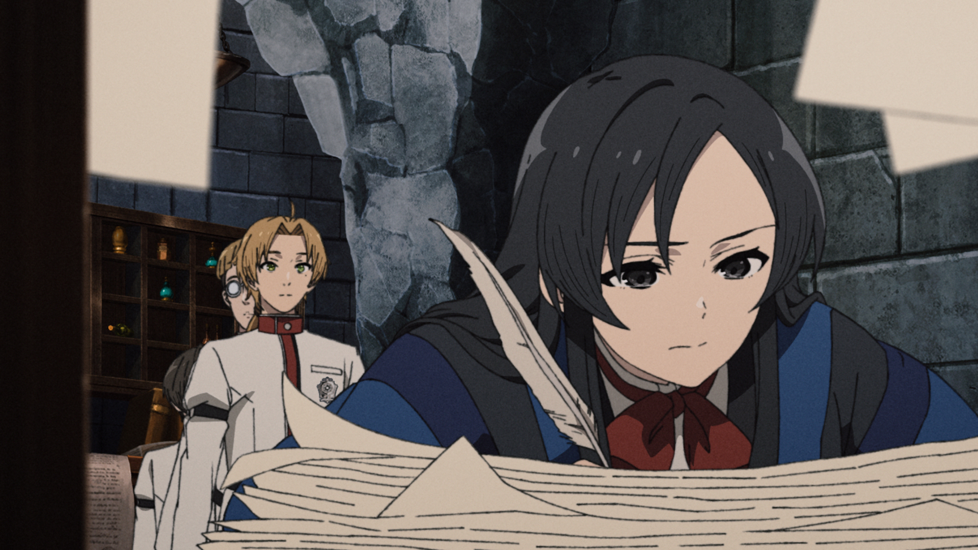 Cena do preview do Episódio 7 de Mushoku Tensei: Jobless Reincarnation