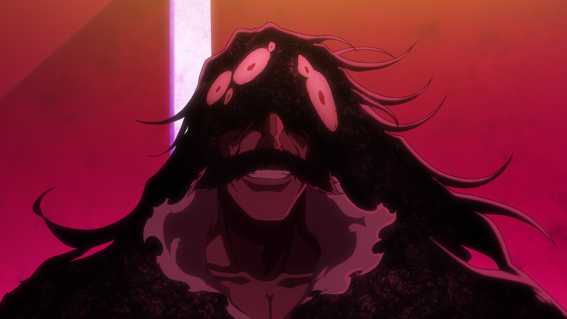 Yhwach com o poder do Rei das Almas em BLEACH TYBW Episódio 43